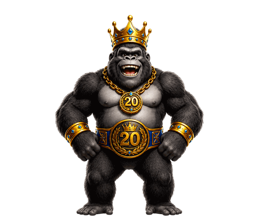 Premium Gorilla King idle pose