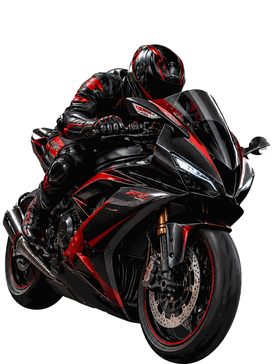 Turbo motorcycle side picture