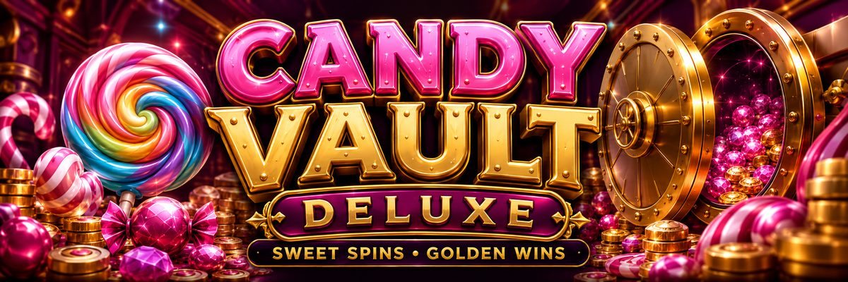 Candy Vault Deluxe - Sweet spins. Golden wins.