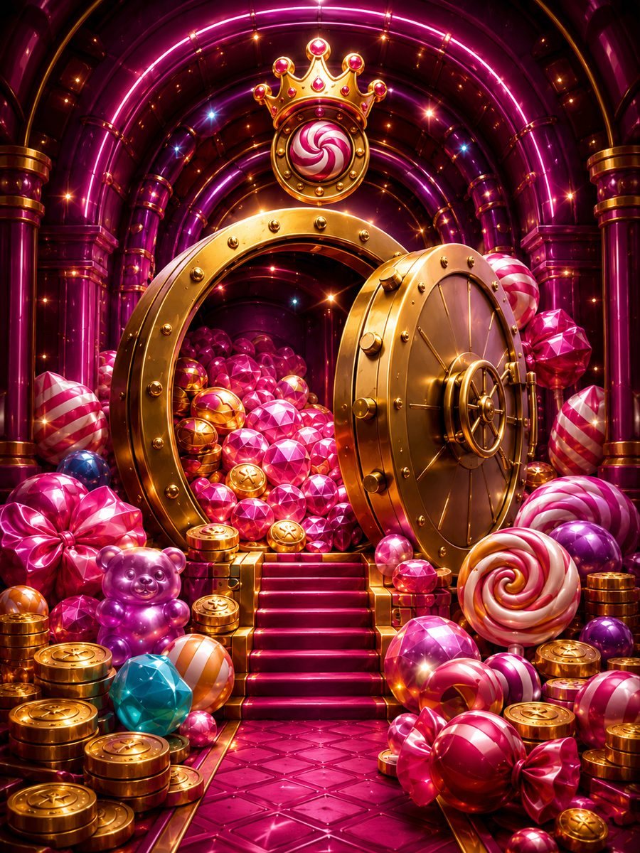 Candy Vault Deluxe candy vault side picture